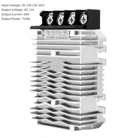 DC 24V to DC 12V 60A Step Down Converter, 720W Golf Cart Voltage Reducer Transformer, 48 Volt to 12 Volt Buck Converter Voltage Regulator for Golf Cart Club Car IP67 Waterproof