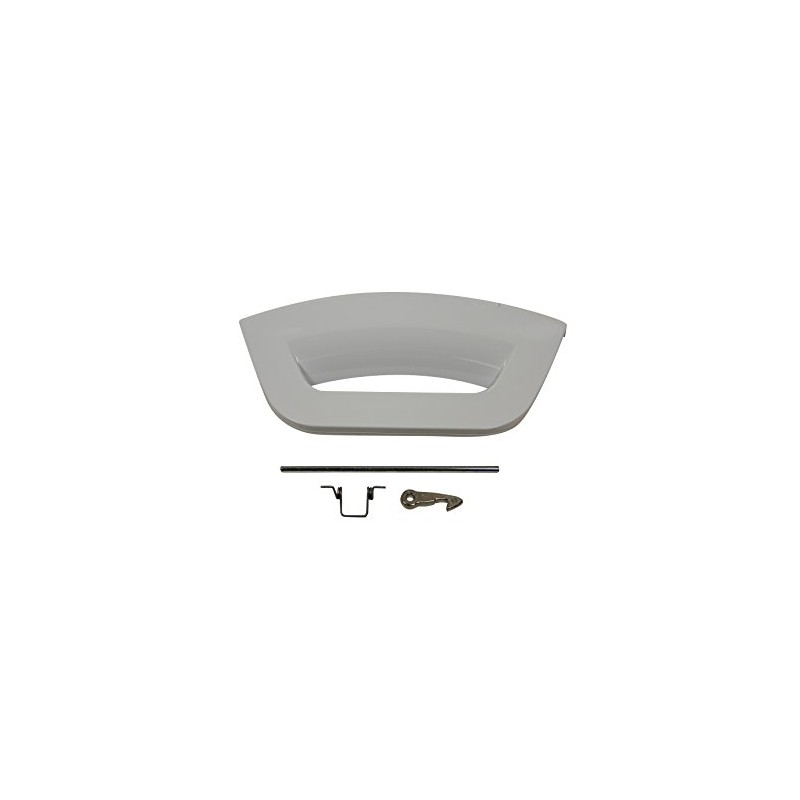 Hotpoint Washing Machine White Door Handle. Genuine part number C00287785