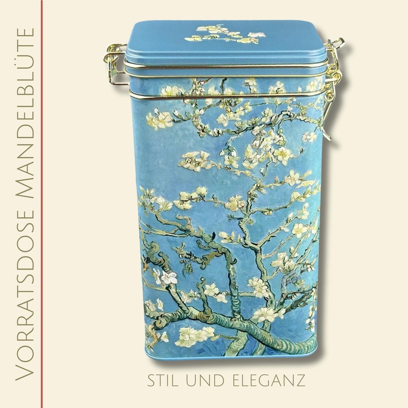 MediMuc Coffee Canister - Almond Blossom - Tea Canister -Fridolin