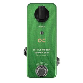One Control One Control LITTLE GREEN EMPHASER Booster Guitar Effect