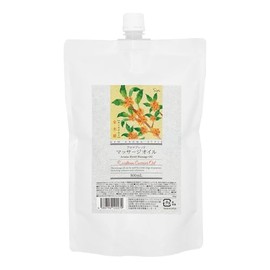 Osmanthus Blend Aroma Oil, 28.7 fl oz (800 ml), Pouch (Base Oil: Rice Bran Oil), Osmanthus Massage Oil