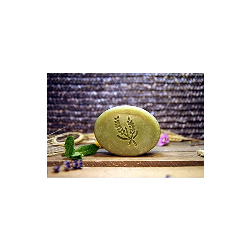 Landseife Organic Hair Soap Mint - For Greasy Hair -