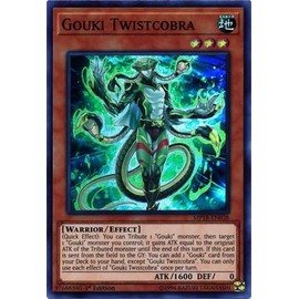 Yu-Gi-Oh! English Version MP18-EN038 Ridge Twisted Cobra Gouki Twistcobra Super Rare 1st Edition