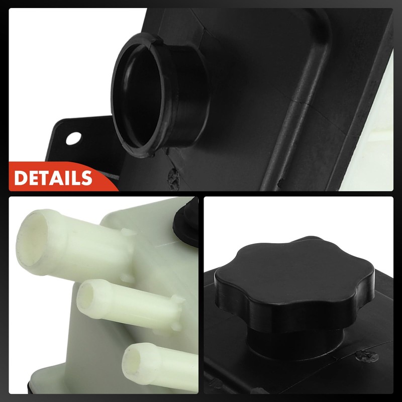 A-Premium Power Steering Reservoir/Tank with Cap Compatible with Ford F-250/350/450/550