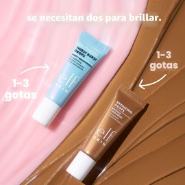 e.l.f. SKIN The Hottest Drops Duo, Holy Hydration! Set de cuidado de la piel Thirst Burst & Bronzing, para un aspecto radiante y bañado por el sol, vegano y libre de crueldad animal