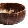 Folpus Coconut Bowl Set Multifunctional Portable Smoothie Bowl Handcrafted Coconut
