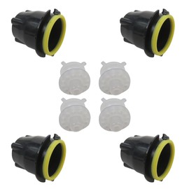 4-Pack LEV 3.0 Soda Valve Nozzle Part 28545 + 28368 LEV Soda Coke Valve Diffuser Internal Mixer Soda Maker Parts Accessories