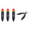 Set of 3 x Jenzi predatory fish float pike float