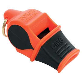 Fox 40 Sonik Blast CMG Whistle, Red/Yellow