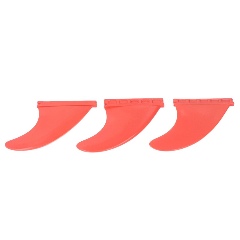 3Pcs Surfboard Fins PVC Thruster Fins Surfing Board Accessories for
