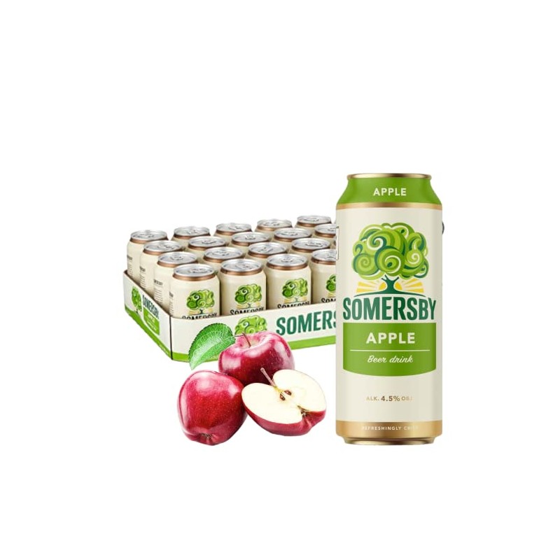 Somersby Apple in a 500 ml tin, a true refreshment