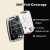 KUNIO Key Case Fits VW Golf 7 MK7 Tiguan Polo