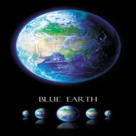 (Hottracks) 1000-Piece Blue Earth (Glow-in-the-Dark) Jigsaw Puzzle 10-906 / (핫트랙스)1000피스 Blue Earth(야광) 직소퍼즐 10-906