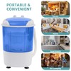 Aurorafy Portable Washing Machine with Spin Dryer, 5.5 lbs Washers