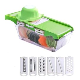 12 in 1 Multifunctional Vegetable Chopper, Slivcer, Mincer (Green)