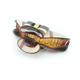 Meilliwish Edel Wunderschönen Lady Haarklammer-Clip 1 Stück(D90)(SemicircleBlack)