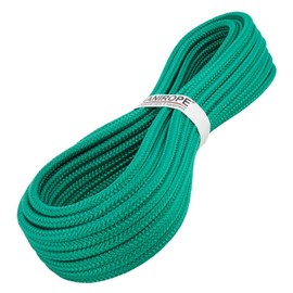 Kanirope® Polypropylene Rope Multibraid 6 mm 20 m Green (0117) 16x Braided