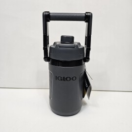 Igloo Rival Jug 1 quart Insulated Beverage Cooler - Tactical Gray w/ hooks, New!