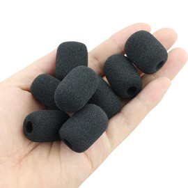 Headset Microphone Foam Covers, Head Microphone Foam Cover, Dead Cat/Windshield, Microphone Muffler/Windshield, for Lapel Microphones, Classroom, Conference Room