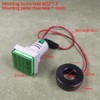 Gebildet AC 50-500V 0-100A 0-99Hz 22mm AC Current Voltage Tester