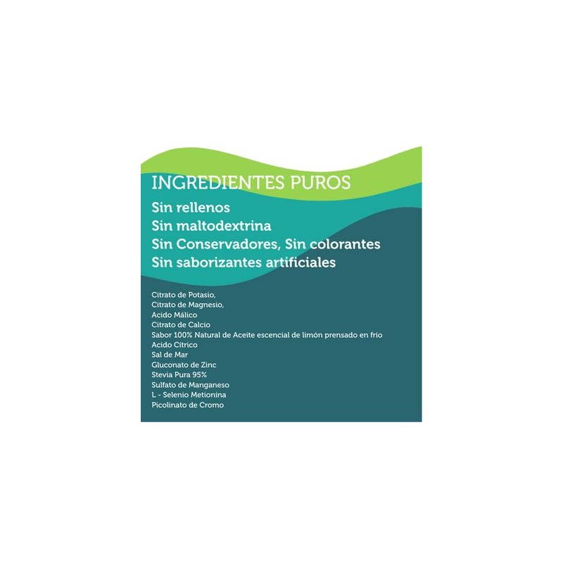 Hydrate Citrus Caja de 30 Sobres de Electrolitos sin Azucar
