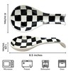 Checkered Spoon Rest for Kitchen Counter - Cooking Spoon Holder