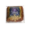Amazing Gemstone Large Orgone Pyramid | Natural Chakra Pyramid Crystal