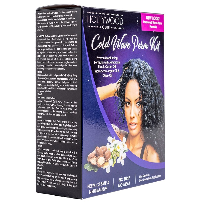 Hollywood Curl Cold Wave Perm Kit