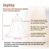 Joytey Mosquito Net for Bed, Travel Foldable Mosquito Net, Bed