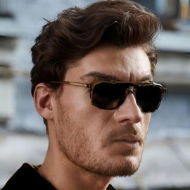 Men's Brown Short Wig Natural Curly Layer Dark Brown Wig Synthetic Daily Male Hair Wig with Cap (Brown)