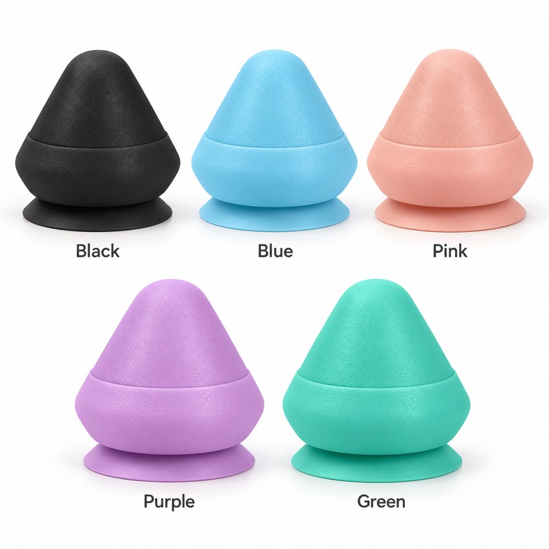 Silicone Massage Cone for Full Body Self-Massage – Portable Tool