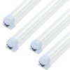 Dzkafycm 4FT LED Shop Lights, 4 Pack T8 Linkable LED