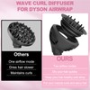 YTCHYYSK Wave Curl Diffuser Attachment for Dyson Airwrap HS01 HS05