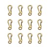Mini Carabiner Clip Spring Snap Hook Buckle Clasps for Paracord