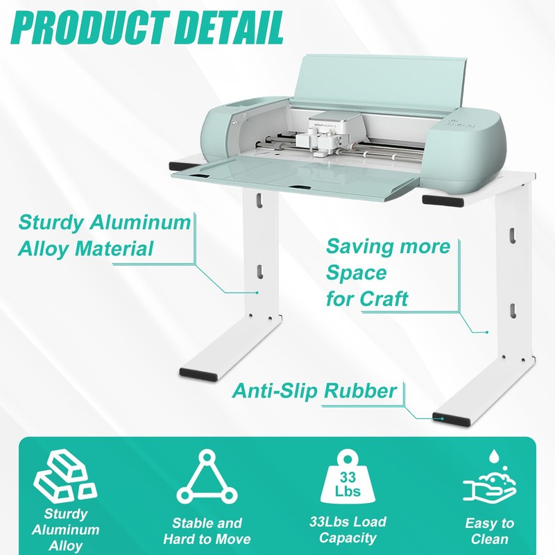 Zejoot Stand Legs Compatible with Cricut Maker 3, Cricut Maker,