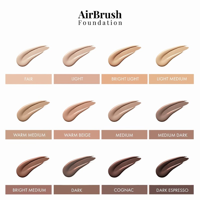 Jerome Alexander MagicMinerals AirBrush Foundation, Spray Makeup with Skincare Active