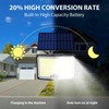 Adiding Solar Outdoor Lights, 3500LM LED Flood Lights with 16.4