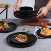 LIANYU 18 Piece Dinnerware Dishes Sets for 6, Stoneware Plates