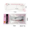 TgoBeauty 10pcs/set Eyebrow Stamp Stencil Kit Eyebrow Stencils Reusable Silicone
