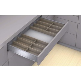 BLUM Ambia-Line Drawer Frame from NL 270 mm, Width 242 mm, Bardolino Oak