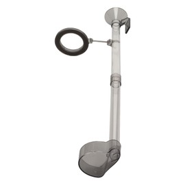 Fish Feeding Tube Dish, Multifunctional Large Diameter Funnel Toxic Free Transparent Fish Shrimp Feeder for Aquarium