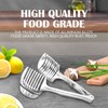 DOERDO Tomato Lemon Slicer Holder Egg Slicing Tool Onion Shredder