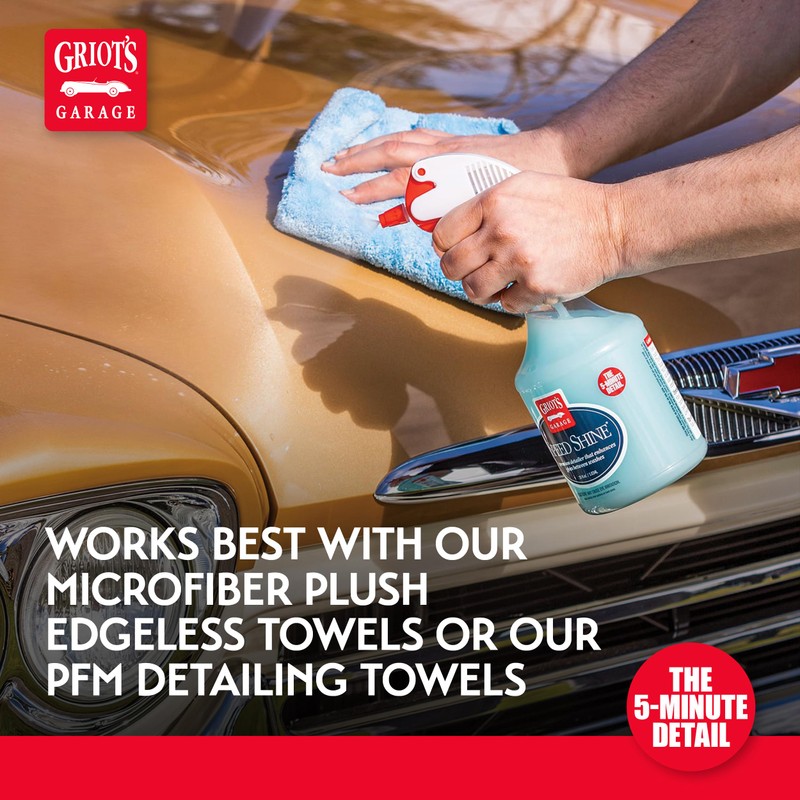Griot's Garage Speed Shine for Car Detailing, Quick Detailer for