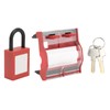 Circuit Breaker Protective Cover Padlock Set Transparent Breaker 4P 25mm