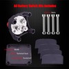 Ampper 1-2-Both-Off Battery Switch 12V - 48V, Marine Battery Disconnect