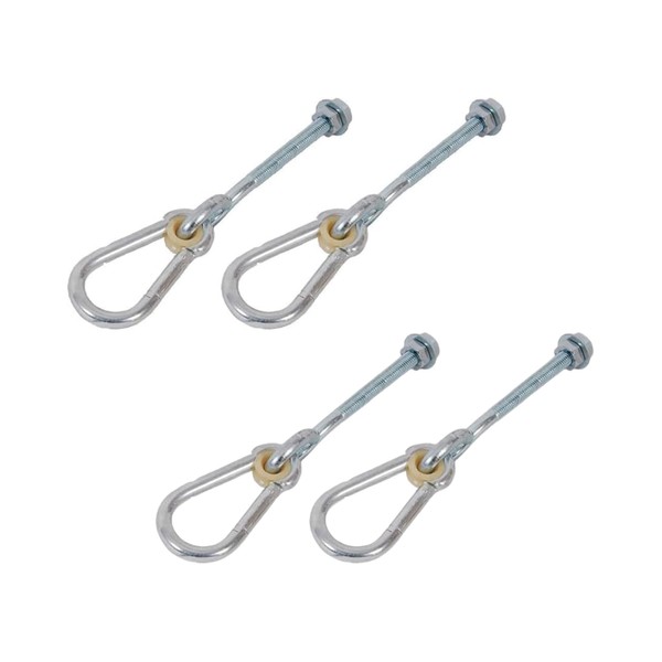 Heavy Duty Swing Set Hooks, M10 Size, Pack of 4,