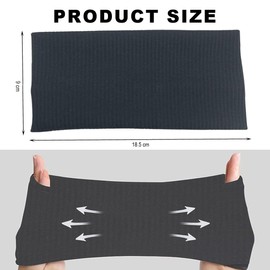 Aililong Stirnband Damen Sommer, 3er Set Baumwolle Haarbänder Antirutsch Headband Elastisch Haarband Schweißabsorbierend, Stirnband Beige Haaraccessoires Damen für Workout, Yoga, Laufen und mehr.