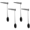 4 Pcs Stainless Steel Spiral Cutter for Veggies, Spiral Cutter