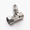 Pxyelec 1/2PT to 1/4inch RO Feed Water Adapter Ball Valve