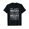 Just Mellisa Here Doing Mellisa Things First Name T-Shirt